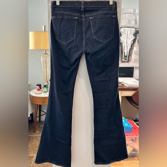 JBrand - Dark Wash Flare Jeans - Picture 3 of 5